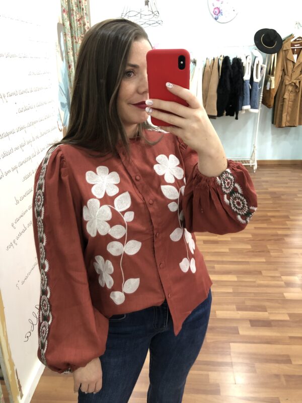 BLUSA TERRACOTA