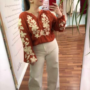 BLUSA TERRACOTA
