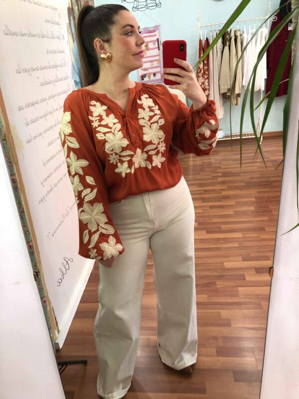 BLUSA TERRACOTA