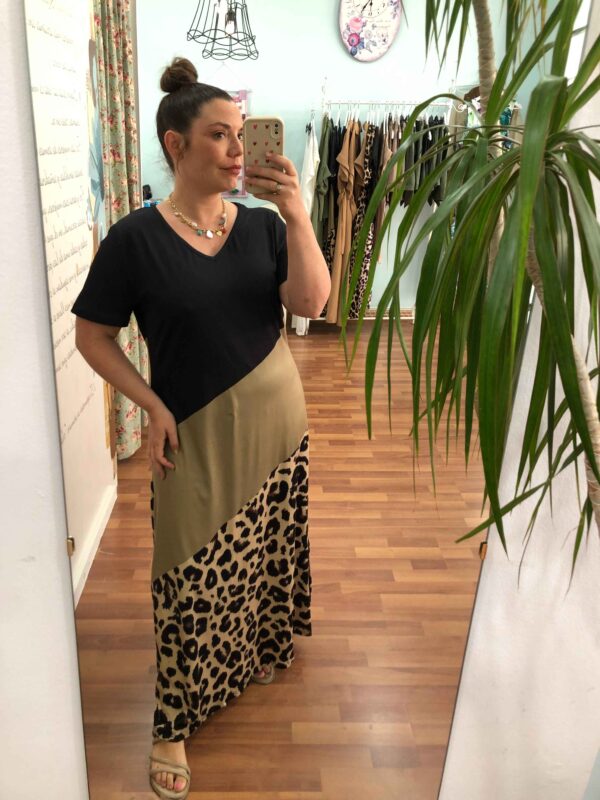 VESTIDO PISTACHO